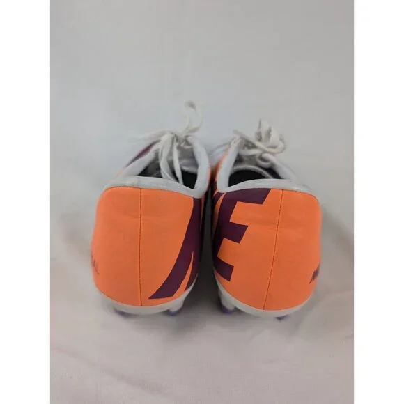 Nike womans Mercurial Victory IV FG 553633 168 White Soccer Cleats Shoes 7.5W - Picture 4 of 7